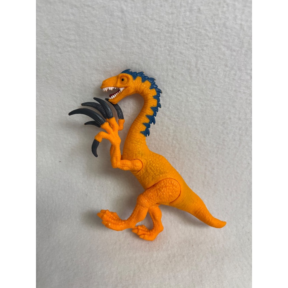 Jurassic Prehistoric Therizinosaurus Toy Unisex Orange Long Claw Figure